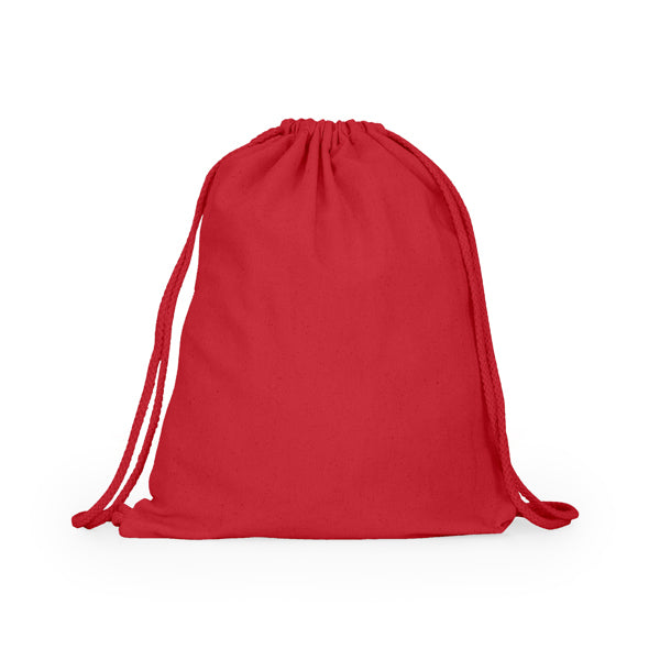 Mochila 100% de algodón de 105 g/m² con cordones | ADARE (MO7175)