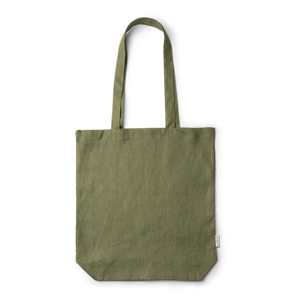Bolsa realizada en tela de cáñamo con fuelle | MAFIL (BO7190)