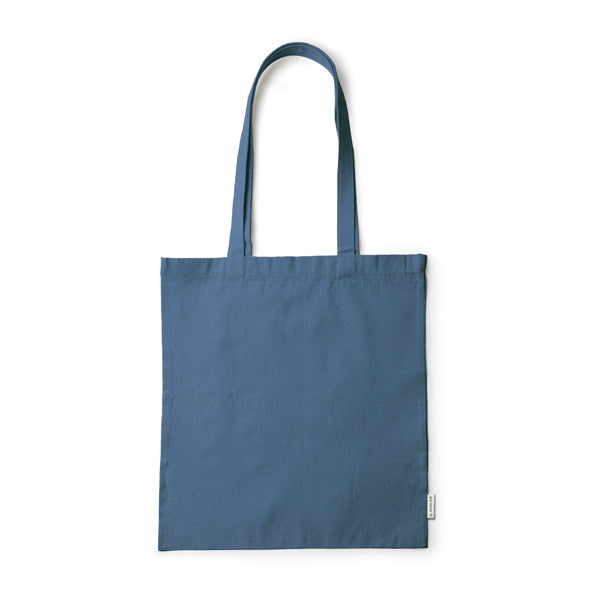 Bolsa realizada en tela de cáñamo con asas largas | SERPA (BO7191)