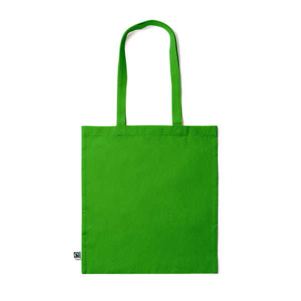 Bolsa 100% algodón Fairtrade de 180 g/m² a color | KIMEX (BO7195)