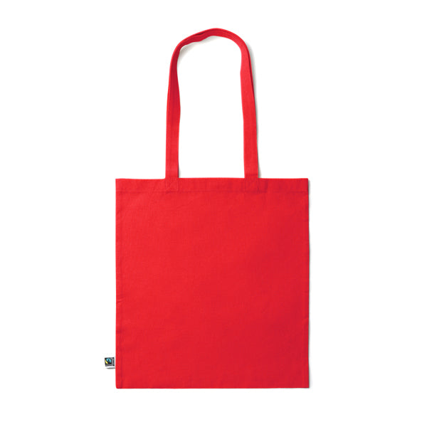 Bolsa 100% algodón Fairtrade de 180 g/m² a color | KIMEX (BO7195)