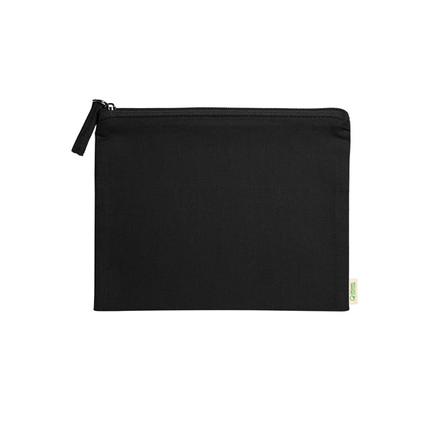 Neceser 100% algodón orgánico de 180 g/m² con | DELPHIS (NE7536)