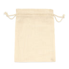 Bolsa estilo saco de algodón 105 g/m² con | ARDEA (BO7552)