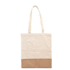 Bolsa de la compra de algodón de 120 g/m² y yute | WAVE (BO7556)