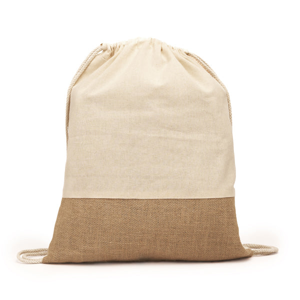 Mochila de cordones elaborado en algodón de 120 | WILKES (BO7557)
