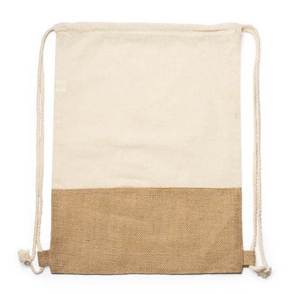 Mochila de cordones elaborado en algodón de 120 | WILKES (BO7557)