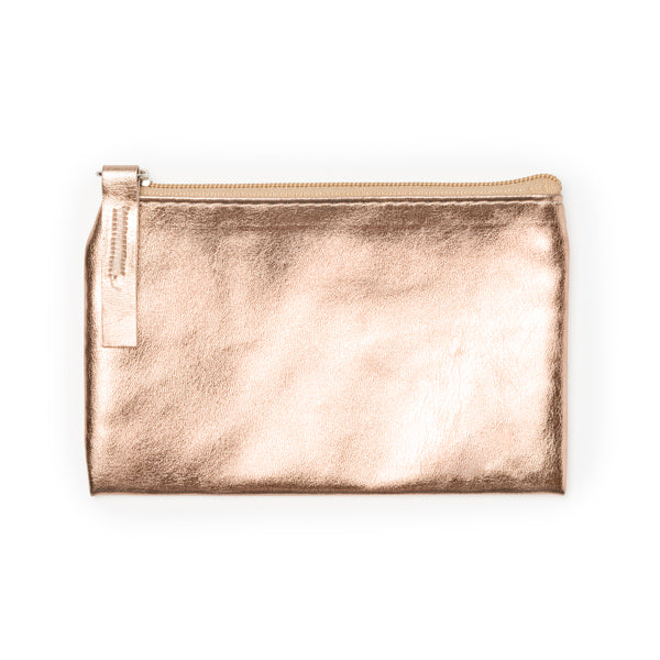 Monedero de PU en acabado brillante con | MAUVE (MN7570)