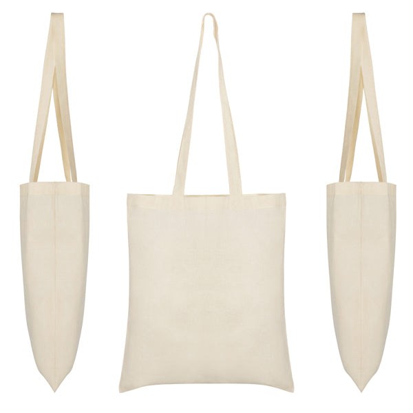Bolsa fabricada en tejido de algodón en color | HILL (BO7601)