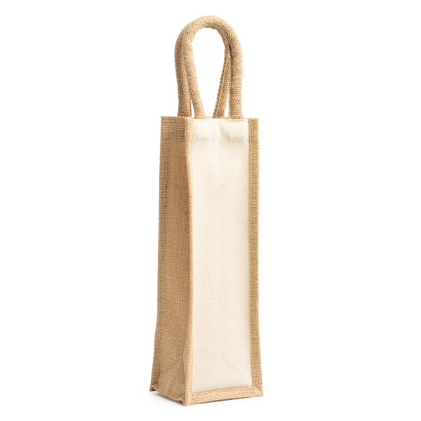Bolsa de yute laminado y algodón | BELONA (BO7612)