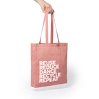 Bolsa realizada en algodón reciclado de 140 g/m² | LUMIA (BO7617)