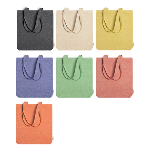 Bolsa realizada en algodón reciclado de 140 g/m² | LUMIA (BO7617)