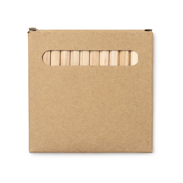 Set de 12 lápices de colores de madera en caja de | KOEL (LA7996)