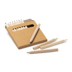 Set de 12 lápices de colores de madera en caja de | KOEL (LA7996)
