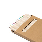 Set de 12 lápices de colores de madera en caja de | KOEL (LA7996)