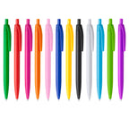 Bolígrafo de ABS con pulsador en color a conjunto | STIX (HW8010)