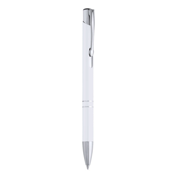 Bolígrafo con cuerpo de aluminio y pulsador en | ARDENES (HW8013)