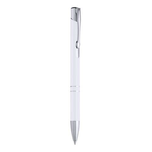 Bolígrafo con cuerpo de aluminio y pulsador en | ARDENES (HW8013)