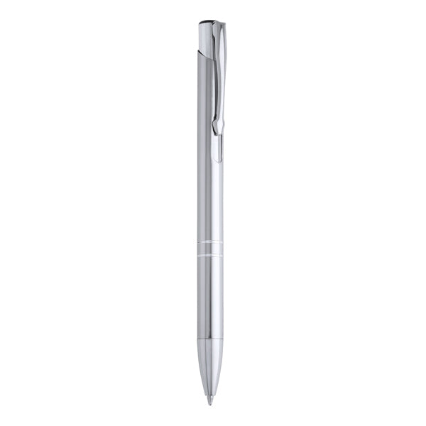 Bolígrafo con cuerpo de aluminio y pulsador en | ARDENES (HW8013)