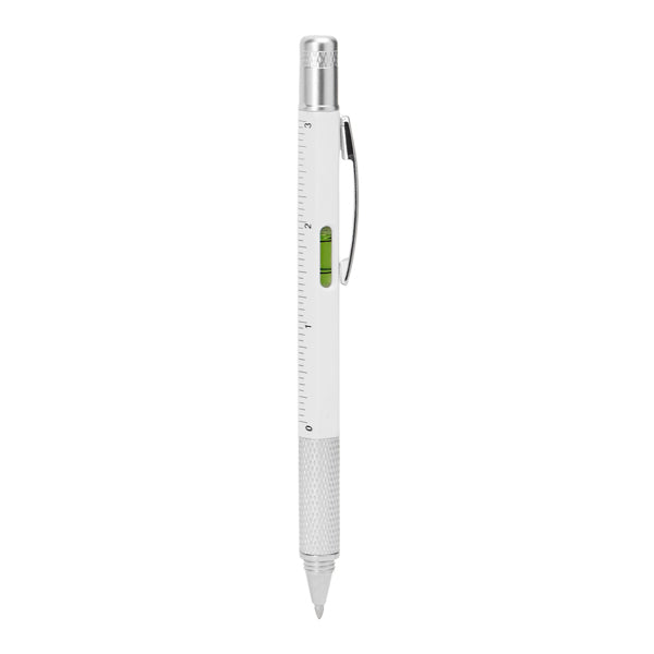 Bolígrafo giratorio multi-herramienta 4 en 1, con | KANCHAN (HW8024)