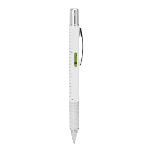Bolígrafo giratorio multi-herramienta 4 en 1, con | KANCHAN (HW8024)