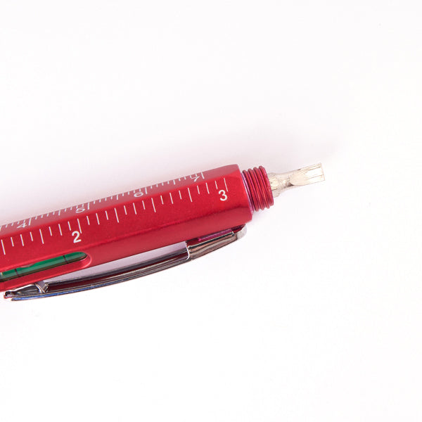 Bolígrafo giratorio multi-herramienta 4 en 1, con | KANCHAN (HW8024)