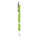 Bolígrafo pulsador de fibra de trigo y ABS con | HAYEDO (HW8030)