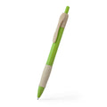 Bolígrafo pulsador de fibra de trigo y ABS con | HANA (HW8032)
