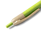 Bolígrafo pulsador de fibra de trigo y ABS con | HANA (HW8032)