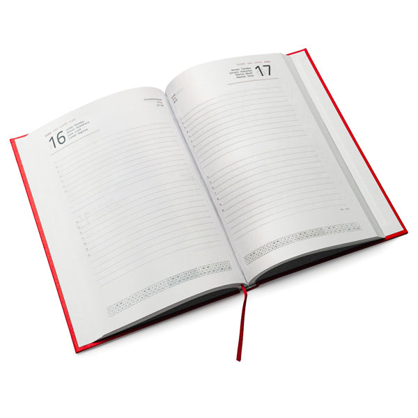 Agenda tamaño A5 con cubierta acolchada grabada | HORUS (NB8059)