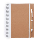 Libreta con espiral y tapa rígida de cartón | ALANI (NB8073)