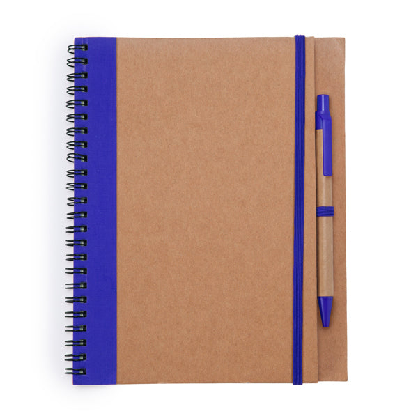 Libreta con espiral y tapa rígida de cartón | ALANI (NB8073)