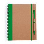 Libreta con espiral y tapa rígida de cartón | ALANI (NB8073)
