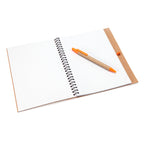 Libreta con espiral y tapa rígida de cartón | ALANI (NB8073)