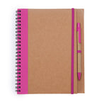 Libreta con espiral y tapa rígida de cartón | ALANI (NB8073)
