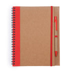 Libreta con espiral y tapa rígida de cartón | ALANI (NB8073)