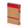 Libreta con espiral y tapa rígida de cartón | LIEN (NB8074)