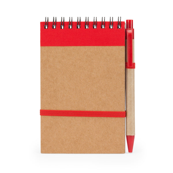 Libreta con espiral y tapa rígida de cartón | LIEN (NB8074)
