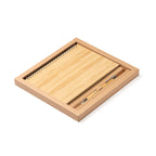 Set libreta A5 y bolígrafo de bambú | GALA (NB8082)