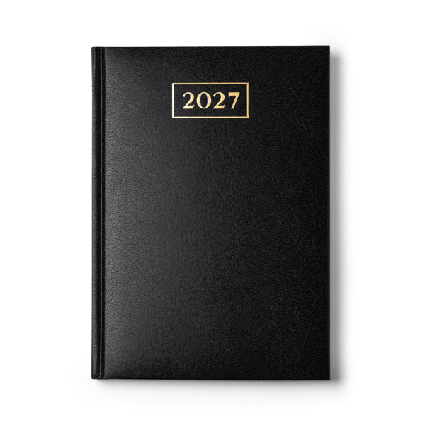 Agenda con cubierta de polipiel acolchada grabada | SELKIS (AG8083)