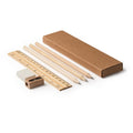 Set de escritura de madera natural presentado en | VERNAK (HW8087)