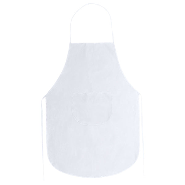 Delantal de non-woven a color con bolsillo central | KELLER (DE9130)