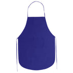 Delantal de non-woven a color con bolsillo central | KELLER (DE9130)