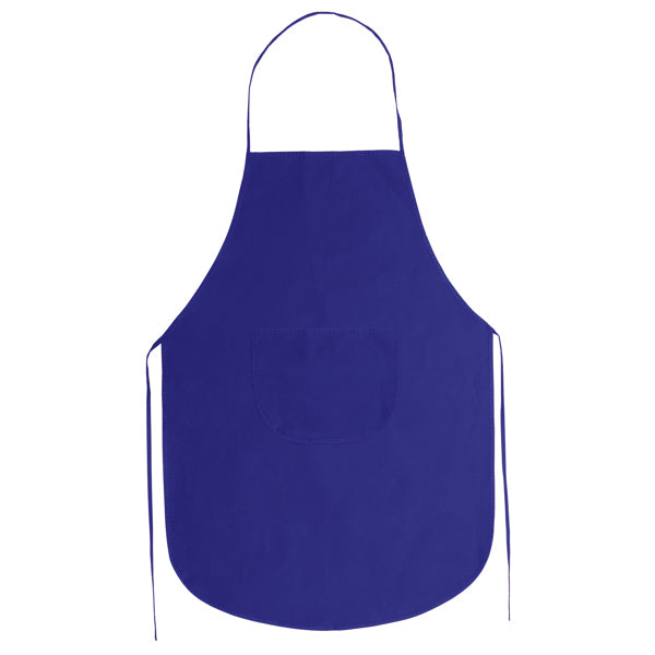 Delantal de non-woven a color con bolsillo central | KELLER (DE9130)