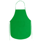 Delantal de non-woven a color con bolsillo central | KELLER (DE9130)