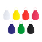 Delantal de non-woven a color con bolsillo central | KELLER (DE9130)