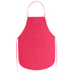 Delantal de non-woven a color con bolsillo central | KELLER (DE9130)