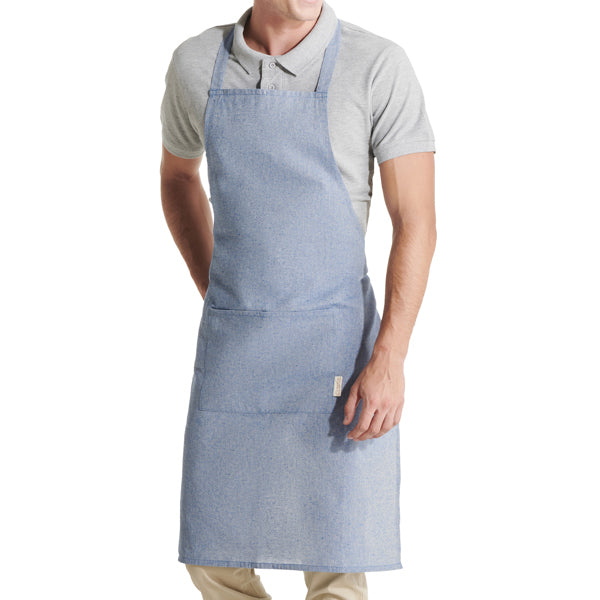 Delantal realizado en algodón reciclado con | AROLA (DE9136)